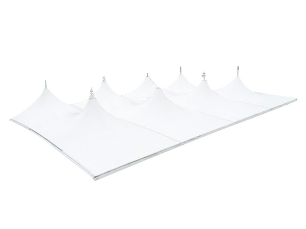 膜結(jié)構(gòu)罩棚的設(shè)計主要包括形體設(shè)計