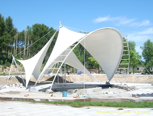 長春膜結構也是標志性的建筑