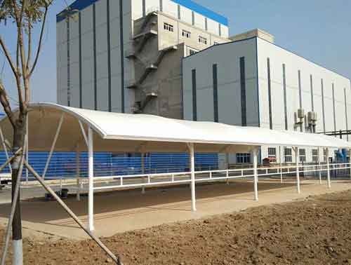 長春膜結(jié)構(gòu)車棚搭建的過程？