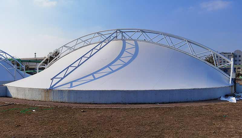 膜結(jié)構(gòu)罩棚 膜結(jié)構(gòu)罩棚