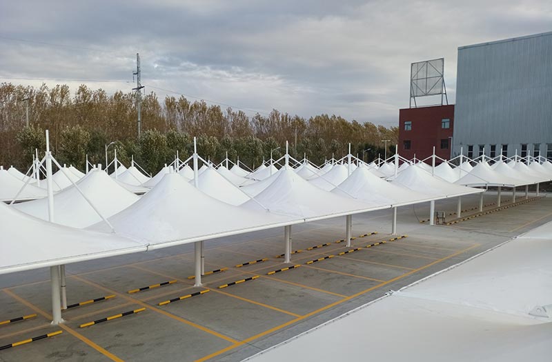 長春膜結構車棚 長春膜結構車棚