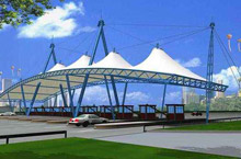 吉林膜結(jié)構(gòu)車棚適用在哪些地方？