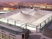 膜結(jié)構(gòu)罩棚的采光性能怎么樣？