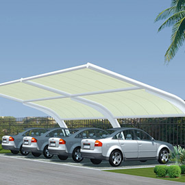 停車(chē)棚膜結(jié)構(gòu)產(chǎn)品展示二