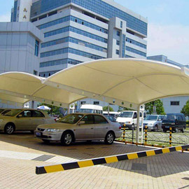 停車(chē)棚膜結(jié)構(gòu)產(chǎn)品展示三