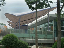 膜結構車棚的安裝技術