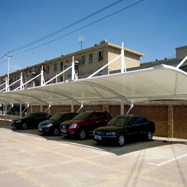 停車(chē)棚膜結(jié)構(gòu)產(chǎn)品展示四