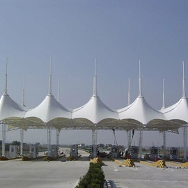 收費(fèi)站膜結(jié)構(gòu)產(chǎn)品展示一