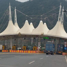 收費(fèi)站膜結(jié)構(gòu)產(chǎn)品展示二