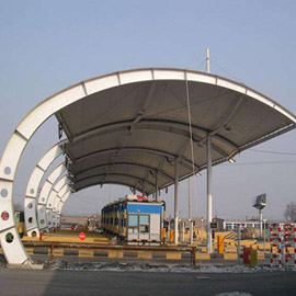 收費(fèi)站膜結(jié)構(gòu)產(chǎn)品展示三