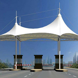 收費(fèi)站膜結(jié)構(gòu)產(chǎn)品展示六