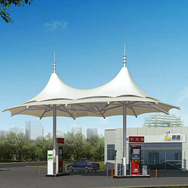 加油站膜結(jié)構(gòu)產(chǎn)品展示二