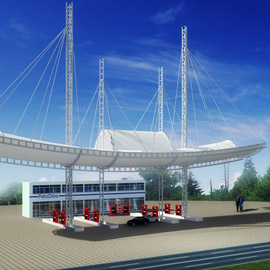 加油站膜結(jié)構(gòu)產(chǎn)品展示五